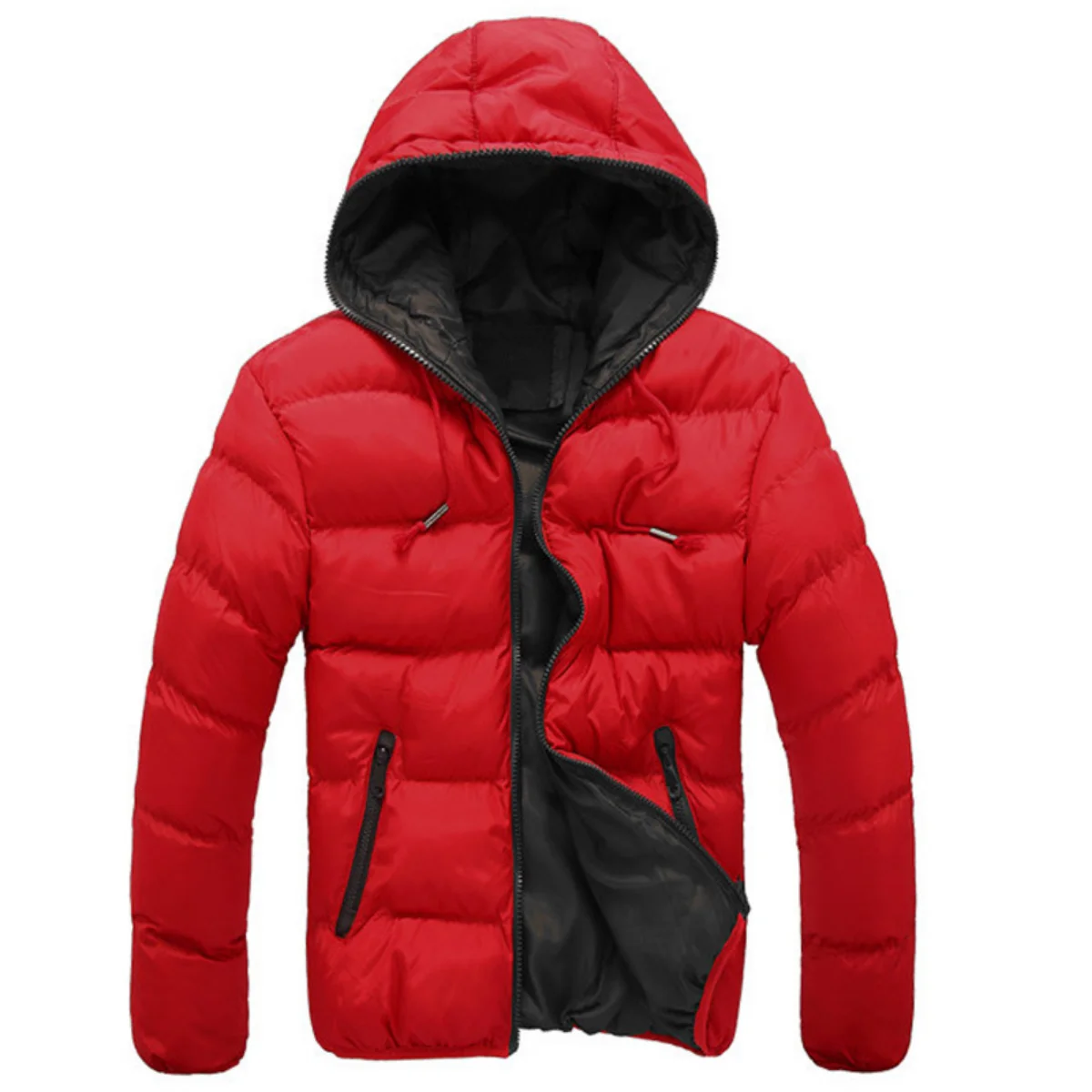 Campus Fashion Men's Spring and Winter 2023 Luxury Man Down  Winter Jacket Coats Hooded Fleece Casual Streetwear