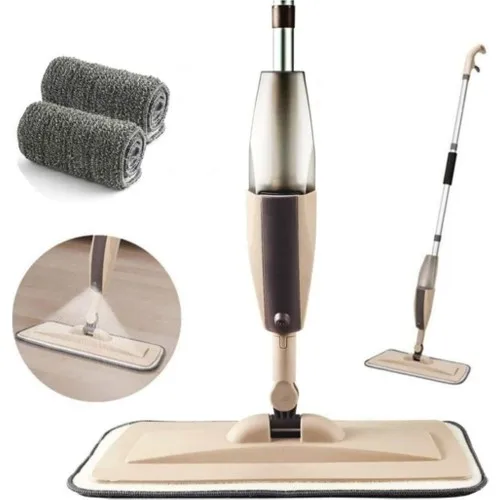 

Spray Mop + 2 Pcs Replacement Cloth