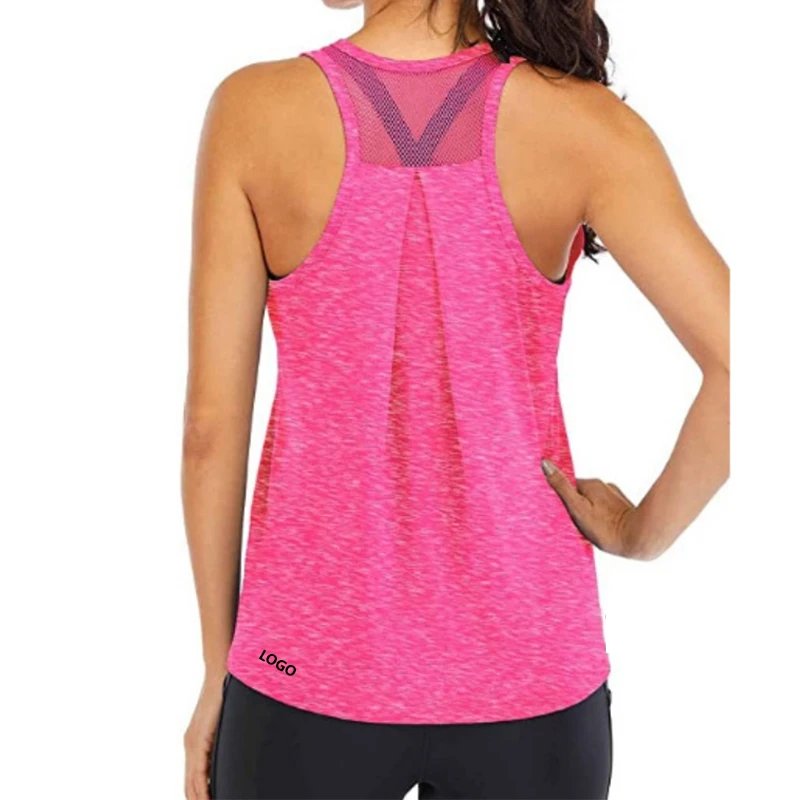 

New Sports Vest Women's Loose I-vest Women's Mesh Backless Running Vest Women