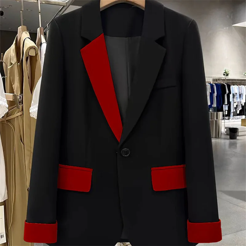 Пиджак женский весенне-осенний новый костюм Casaco Blazer Femenino De Alta Qualidade Feminino Femme Blazers