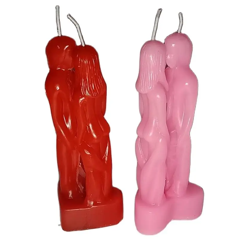 Свечи лицо к лицу для влюбленных свечи ритуалов любви высота 20 см декоративные