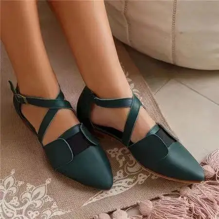 

Женские кроссовки без шнуровки, с острым носком, из ПУ кожи