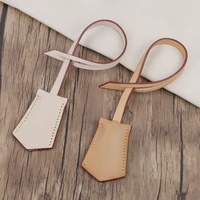 handbag accessories luggage tag hang tag fashion bag decoration leather travel luggage tag for luxury brand bags