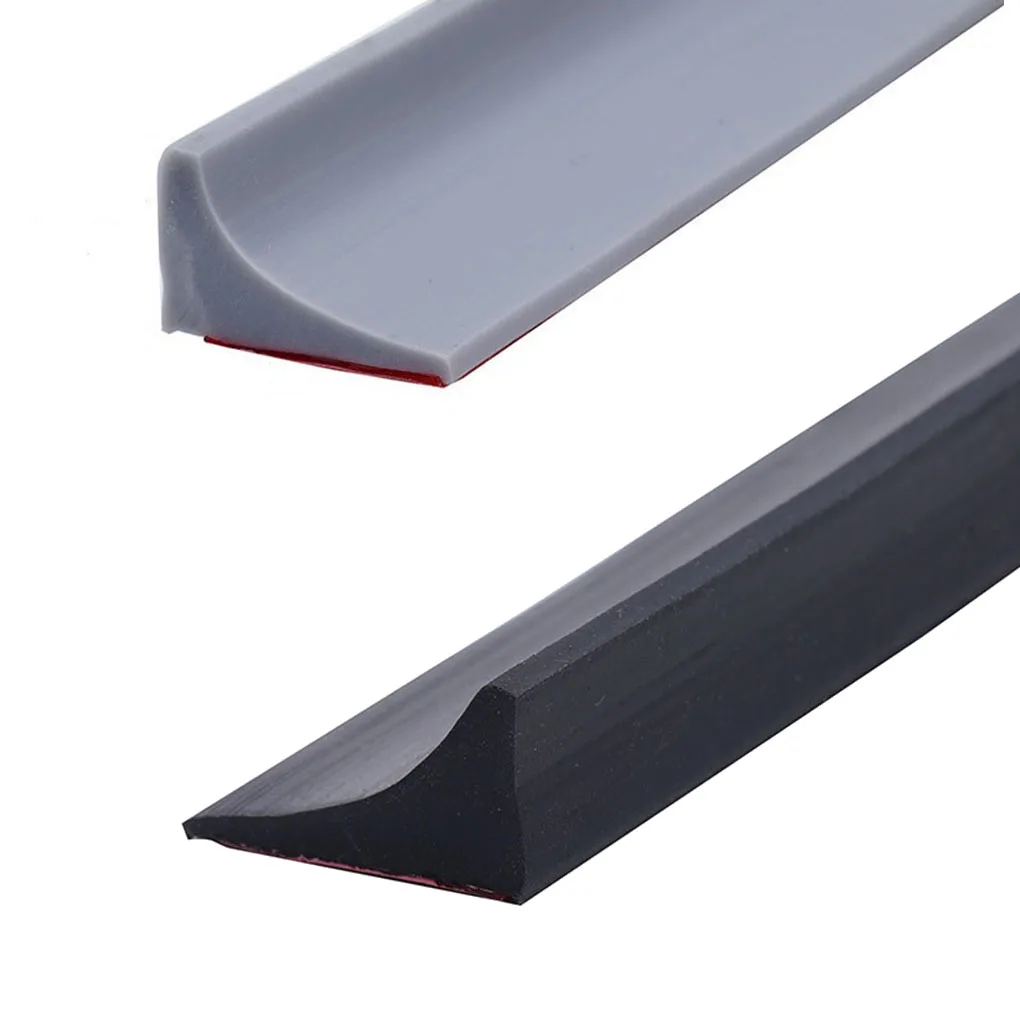 

Термопластичный эластомер для воды в ванную комнату, регулируемая Водонепроницаемая удерживающая полоса для раковины, кухни, душа, черный барьер, аксессуары