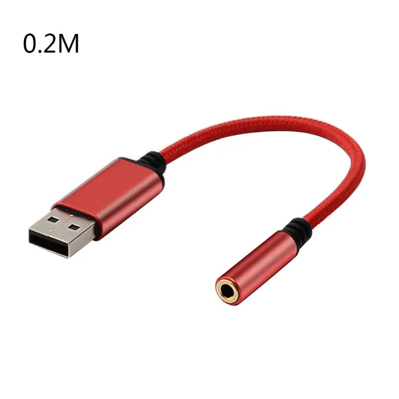 Переходник 2 в 1 с USB на 3 5 мм для наушников |