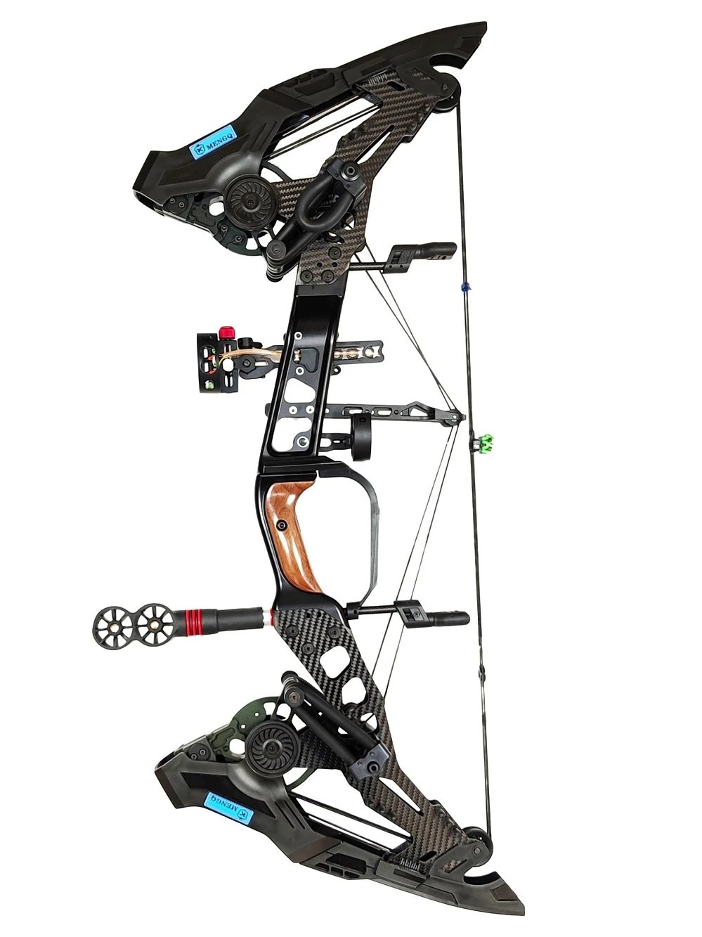 

Archery Compound Bow and Arrow Set 20Lbs-60Lbs Adjustable Carbon Arrow 500 Spine Steel Ball Bow Hunting Shooting Accessories