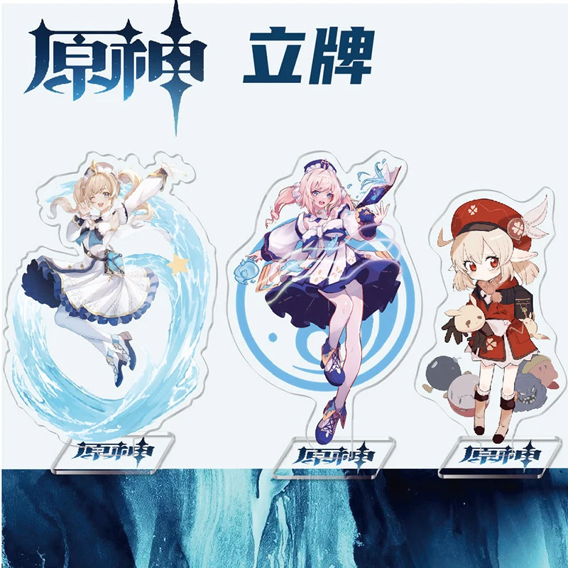 

Hot Game Anime 16cm Height Genshin Impact Acrylic Standee No.1-No.27