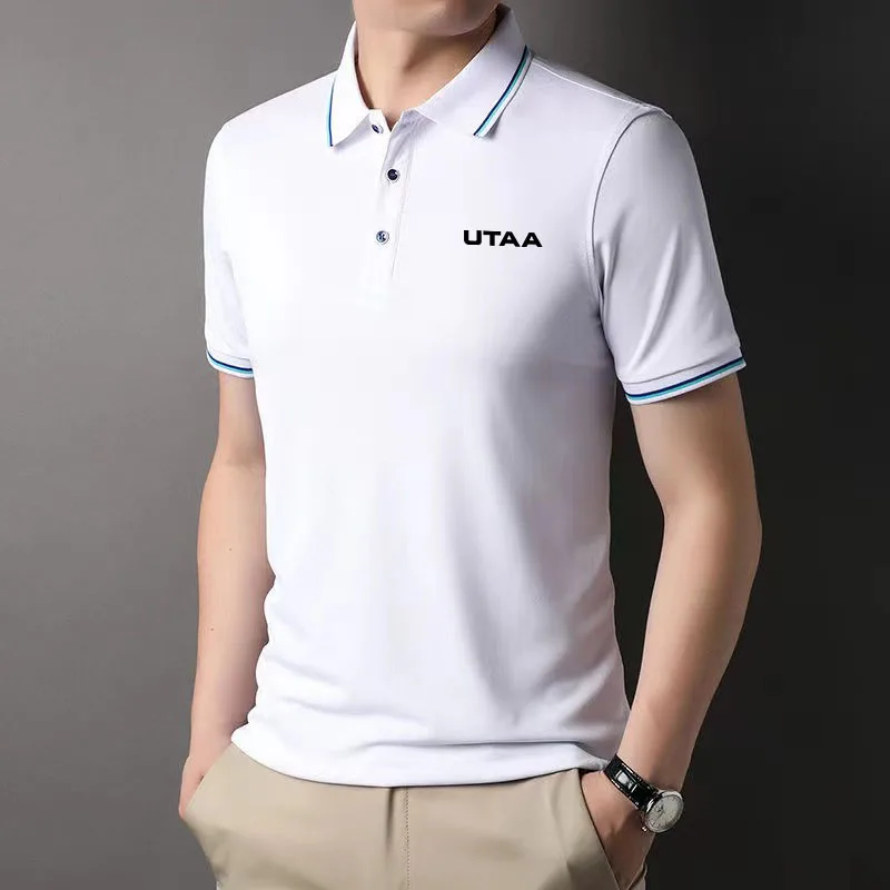Embroidery Golf Shirts Men Golf Wear Summer Men's Golf T-shirt Comfortable Soft Breathable Men Tops Short Sleeves Golf Clothing