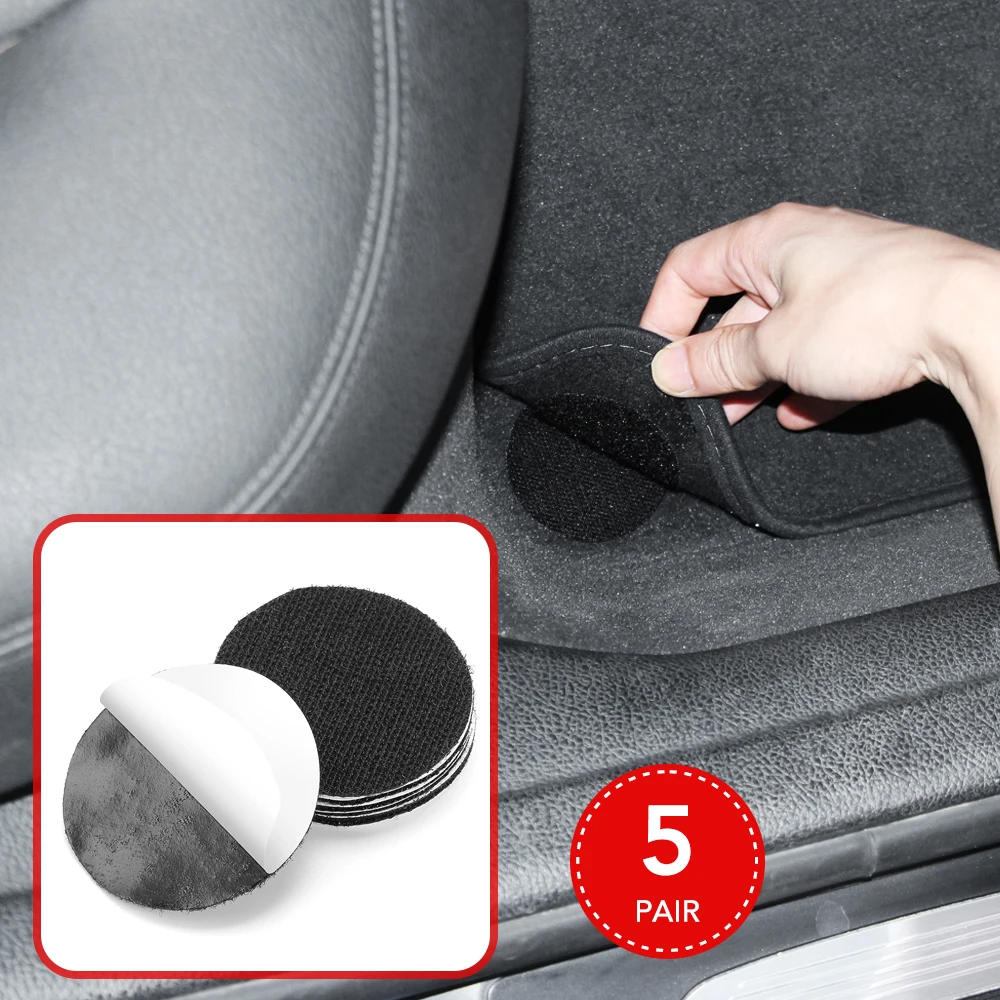 5 пар прочных наклеек с клеевой лентой-крючком для Hyundai Elantra I30 Tucson Accent I10 I20 IX35 Getz Ioniq GDI on.