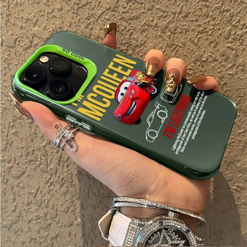 Чехол для телефона Cars Lightning M-McQueen для Xiaomi Redmi 15 15C 14C 13C 12C 13 12 10 A1 A2 A3 A5 9T 9A K60 K40 4G 5G, матовый, с защитой от падения (art.: 3920daade7474) - 3920daade7474