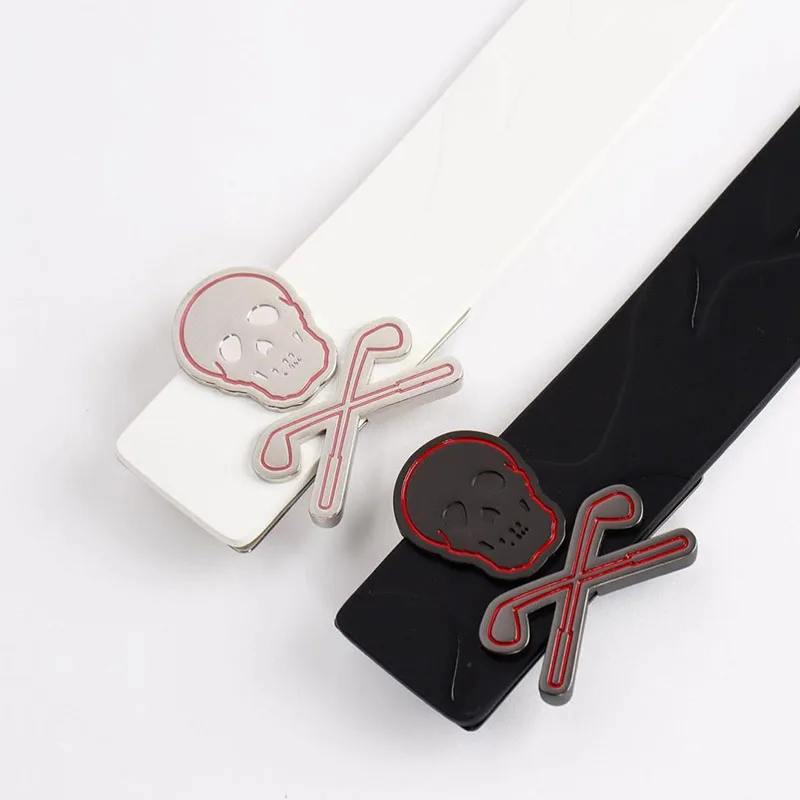 

Golf clothing belt Golf leather belt is unisex