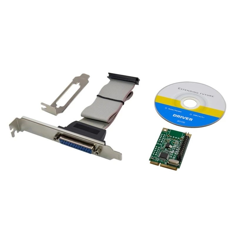 

CH382L 1P MiniPCIE DB-25 Pin Native Industrial Parallel LTP1 Port Expansion Control Card Mini PCIE Controller
