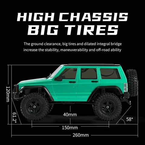 Радиоуправляемый гусеничный автомобиль JHD для JJRC C8809