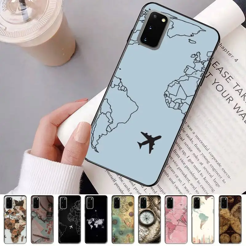 

Map Phone Case For Samsung Galaxy S 20lite S21 S21ULTRA s20 s20plus S21plus 20UlTRA