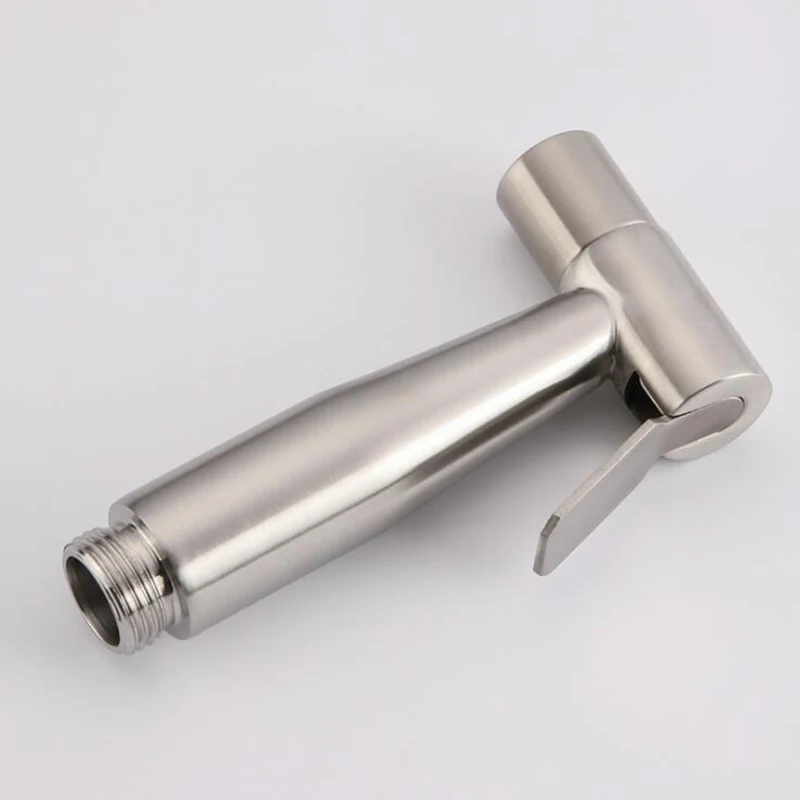

Stainless Steel Toilet Hand Held Bidet Faucet Sprayer Bidet Set Sprayer Gun Toilet Spray For Bathroom Self Cleaning Shower Head