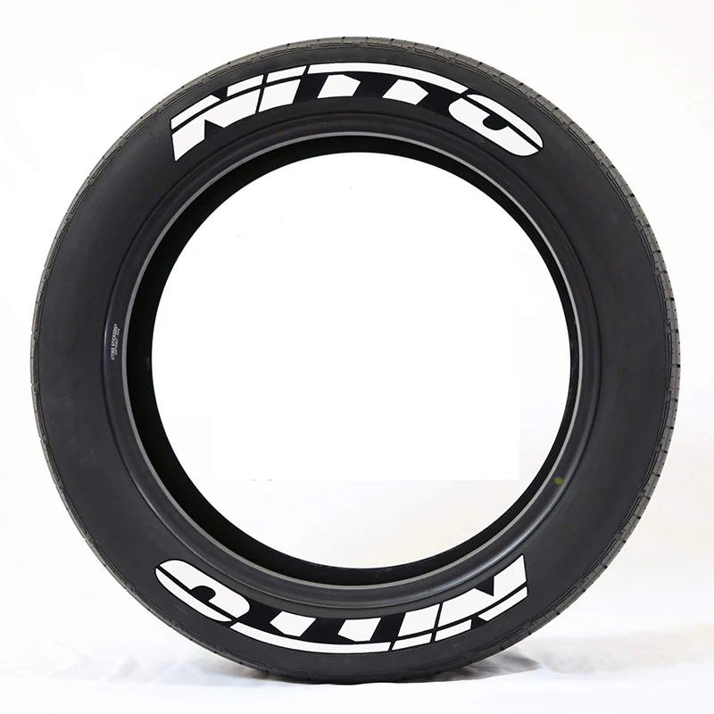 

Stereo Wheel Stickers Car Modification Universal 3D Stickers Personalized Motorcycle Tire Decoration Letter Stickers