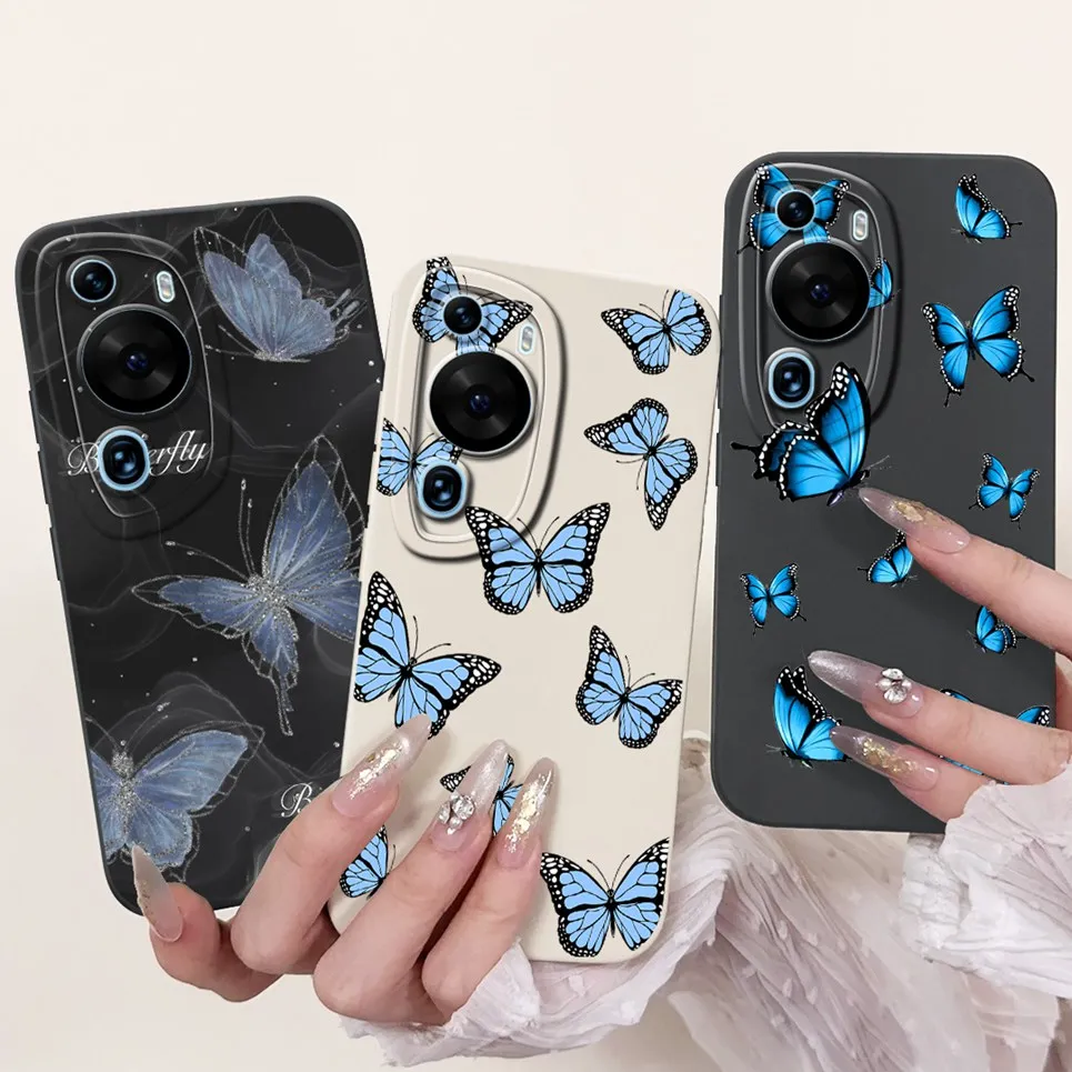 Чехол-накладка для Huawei P60 Pro художественный чехол женский модный телефона с