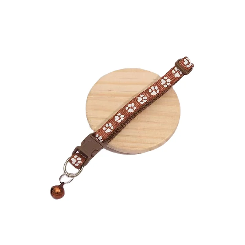 

Ошейник для собак с колокольчиками, милый Регулируемый ошейник для кошек и собак, аксессуары для котят и маленьких собак