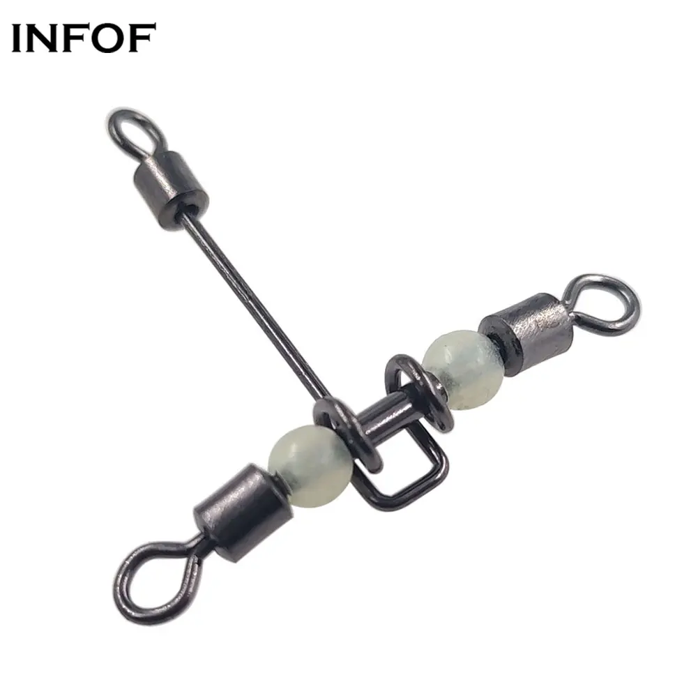 

10 шт., рыболовные Вертлюги Из Нержавеющей Стали