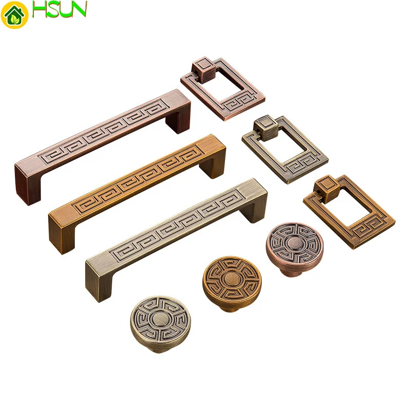Chinese handle kitchen cabinet door antique wardrobe furniture hardware drawer