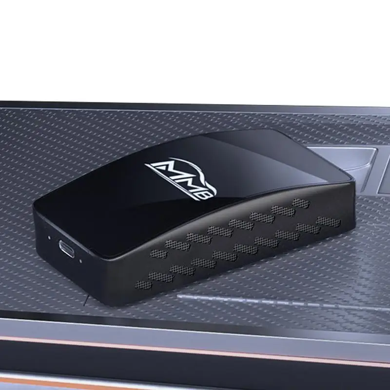 

Wireless Car-Play Adapter Upgrade Cooling Car-Play Dongle For OEM Wired Car-Play Cars Converts Wired Car-Play To Wireless Plug &