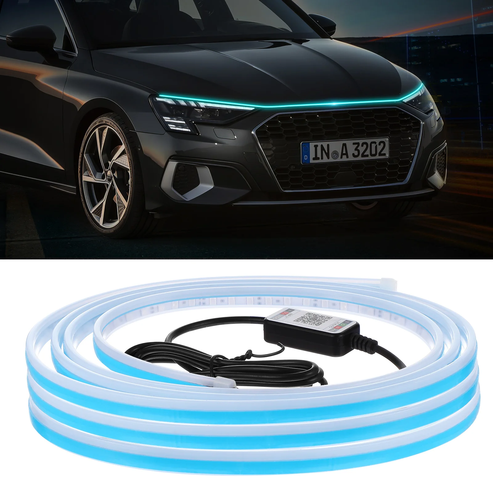 

LED Srip Lighting Engine Cover Led Strips Engine Light Strip Car Headlight Led Strip Led Light Strip Car Exterior