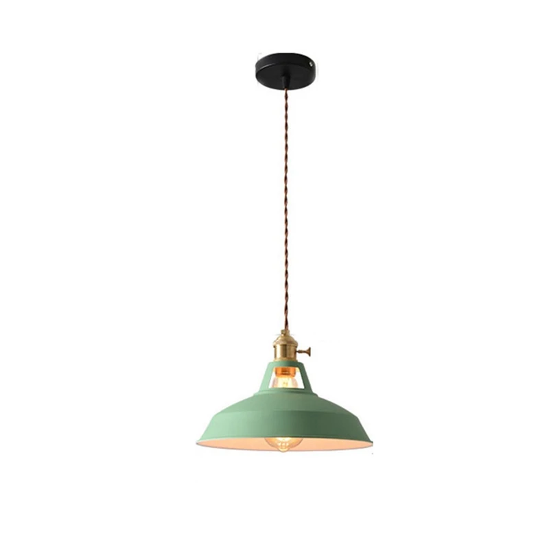 

Chandelier Retro Style Restaurant Kitchen Hanging Lampshade Decorative Lamp Without Bulb