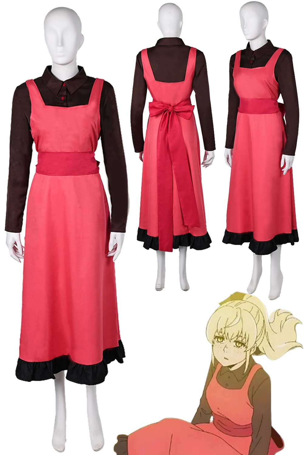 Женское платье из аниме Башня Off God костюм Рэйчел для косплея маскировочные