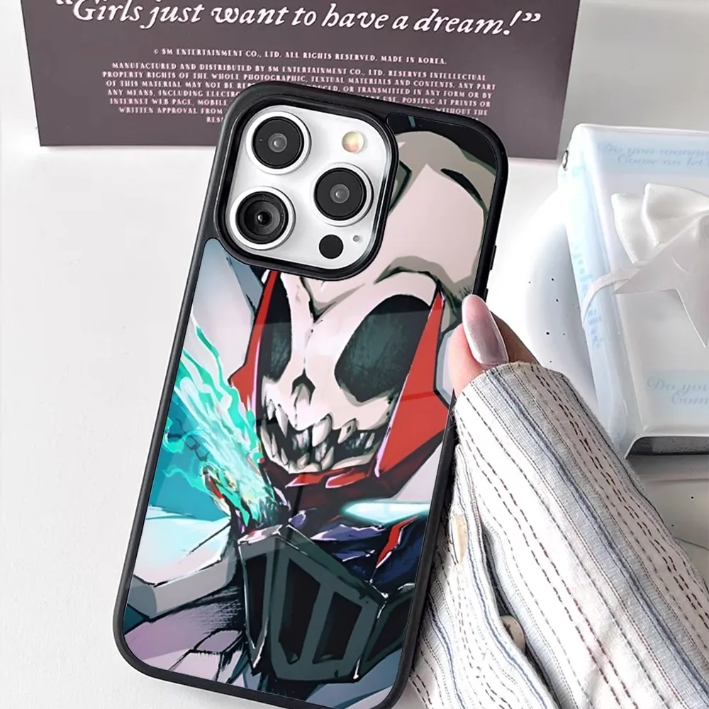 Чехол для телефона M-Mazinkaiser iPhone 16 15 14 13 12 11 Pro Max Plus Mini New Magsafe с магнитной