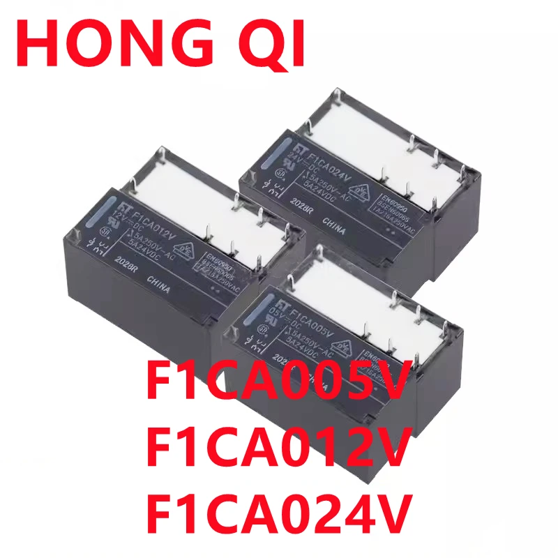10 шт. оригинальное новое реле F1CA012V F1CA024V F1CA005 V 8pin 5A 5VDC 12VDC 24VDC
