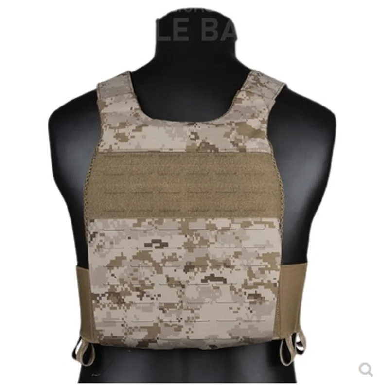 

Outdoor Sports Tactical Hunting Vest Accessories Molle Base FCSK Laser Cutting Modular Backplane Assembly