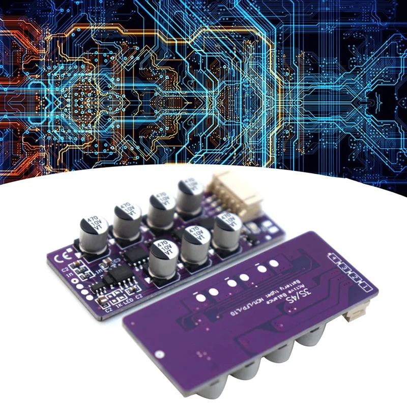 3S-4S 1 2A литий-ионный аккумулятор Lifepo4 емкостная плата эквалайзера 18650 эквалайзер