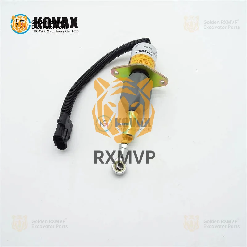 Для деталей экскаватора 12 В двигатель 6ct8.3 7210 7250 9310 9330 стопорный электромагнитный