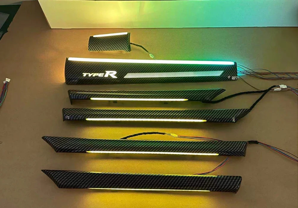 Для Honda Civic 2016 2017 2019 2020 2021 атмосферная лампа для центрального управления