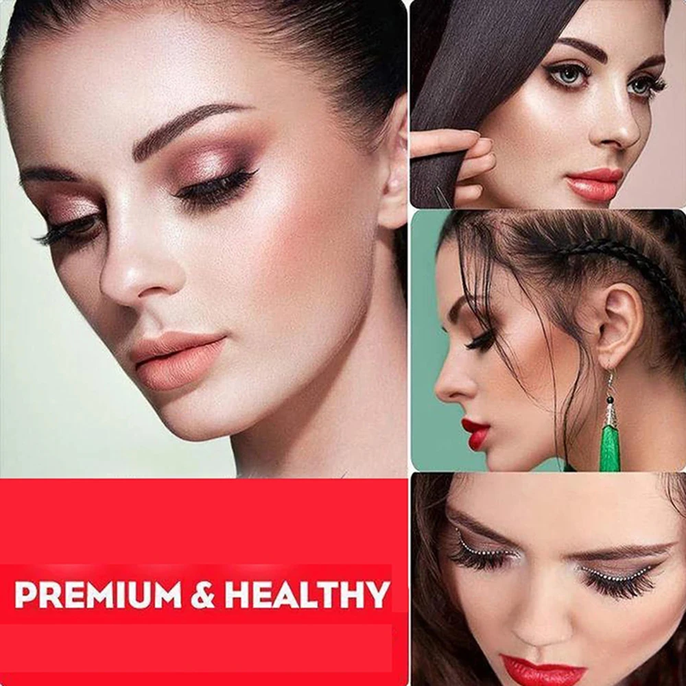 5 пар 3D импортные волоконные ресницы натуральные драматические Накладные