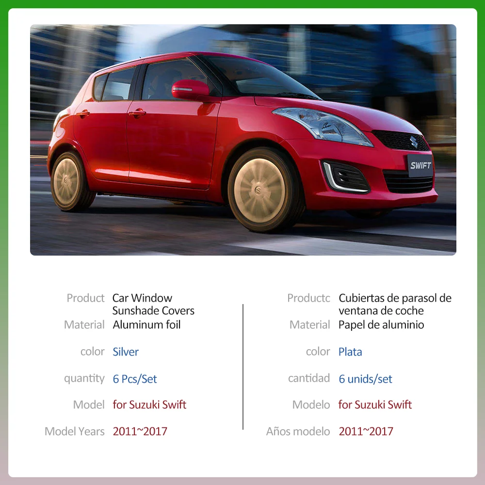 Автомобильный солнцезащитный коврик для Suzuki Swift Sport AZG 2011 ~ 2017 2012 2013 2014 2015 2016