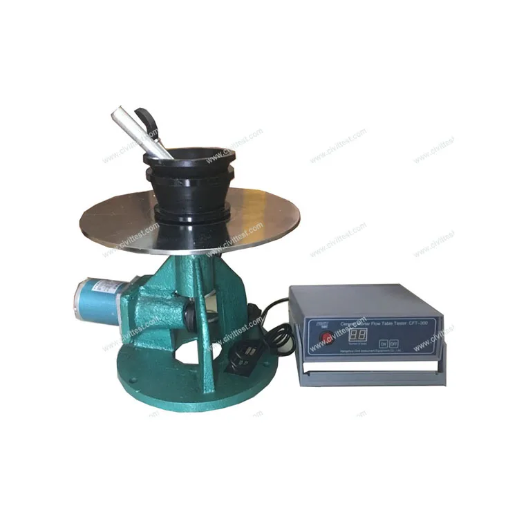 

Cement Mortar Consistency tester Flow Table Test Apparatus