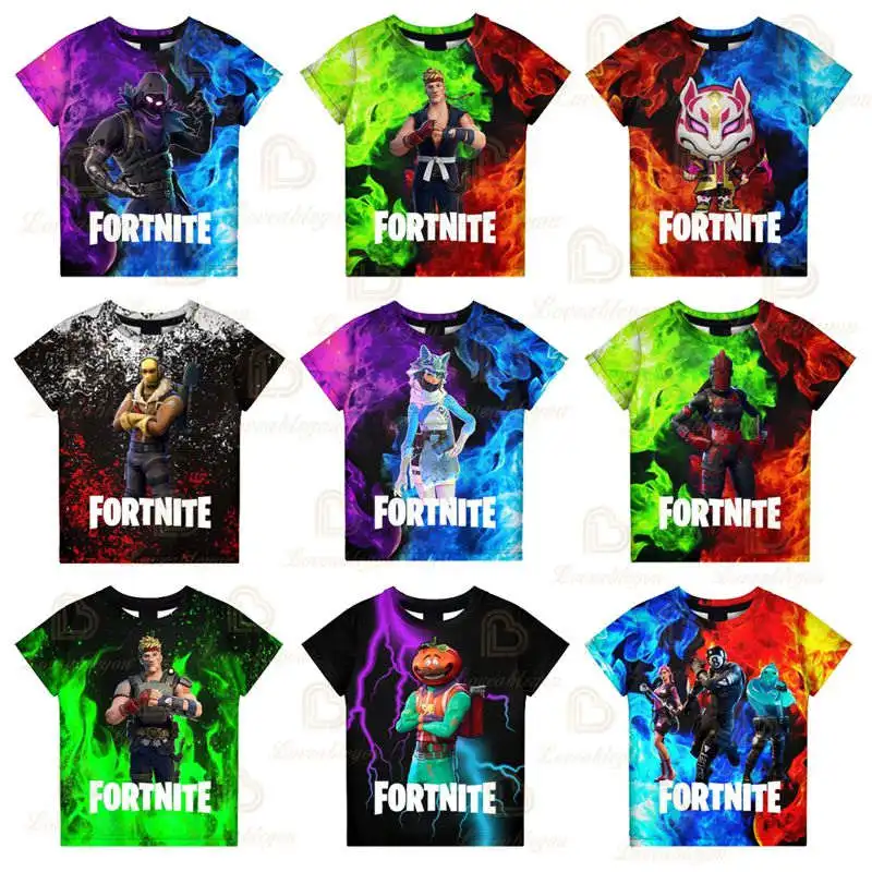 

Fortnite 3d T-shirt Battle Royale Streetwear Kids T-shirt Victory Game Tshirt Men and Women Harajuku Tees Coat Teen Clothes