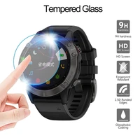 3pcs 9h premium tempered glass for garmin fenix 6 6s 6x 5 5x 5s protective film fenix 7x 7 7s watch screen anti scratch film