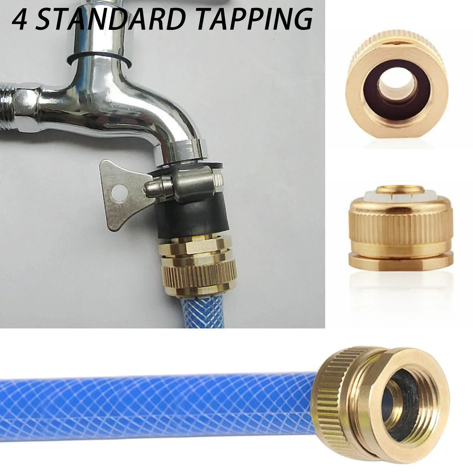 

1PC Garden Hose Connector Water Tap Adapter Garden Water Connector Irrigation Fast Joint Water Gun Pipe Joint