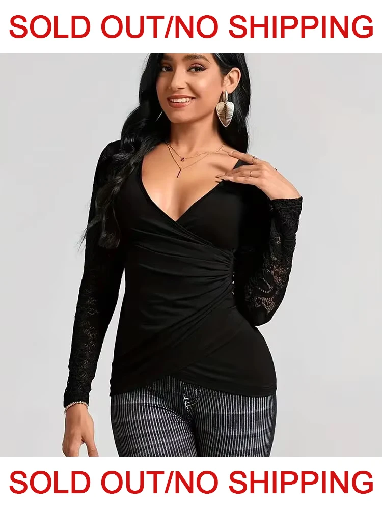 Mugen однотонная сексуальная футболка с полыми рукавами 2024 женская одежда на весну