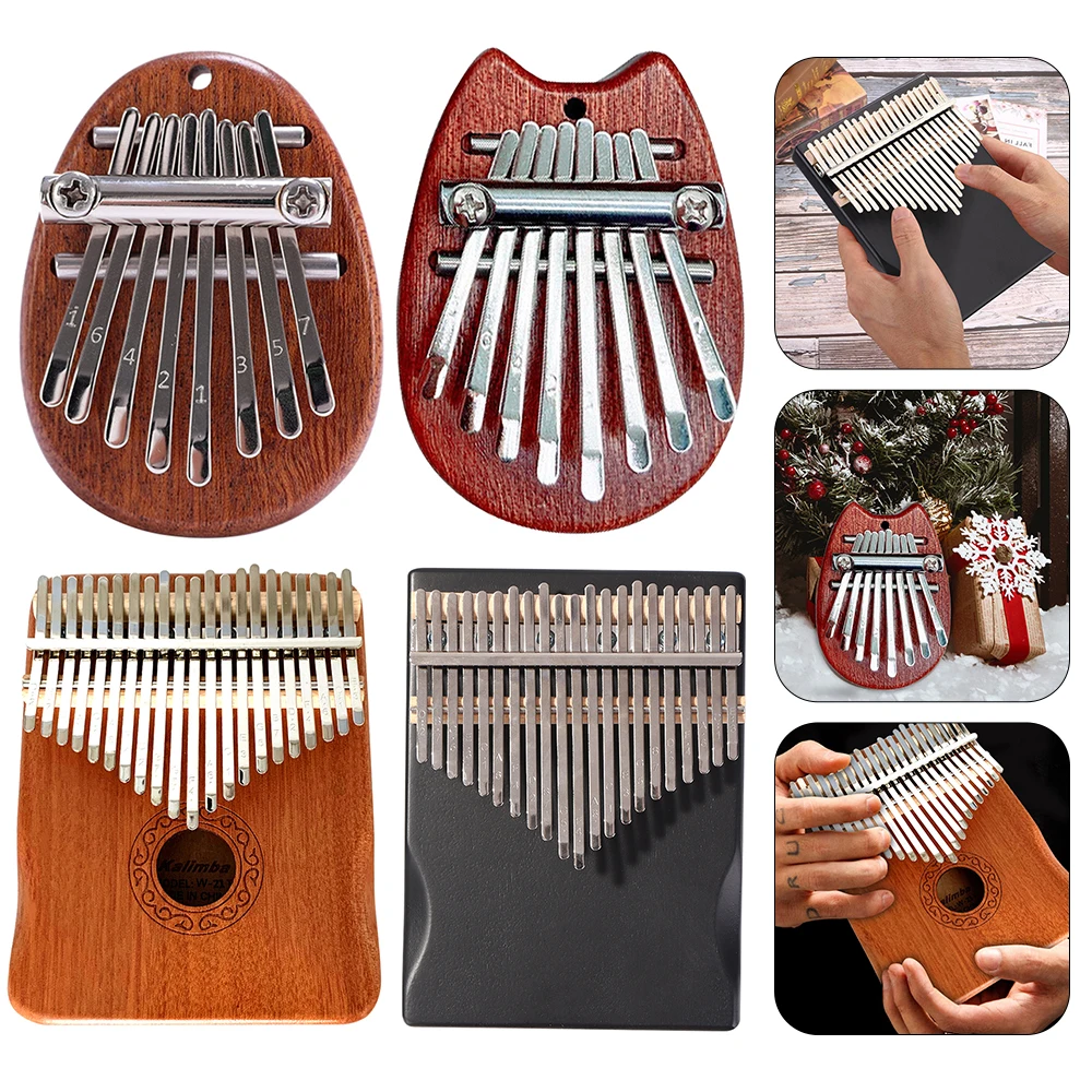 Деревянный Музыкальный Инструмент Калимба 8/17/21 Фортепиано Для ...