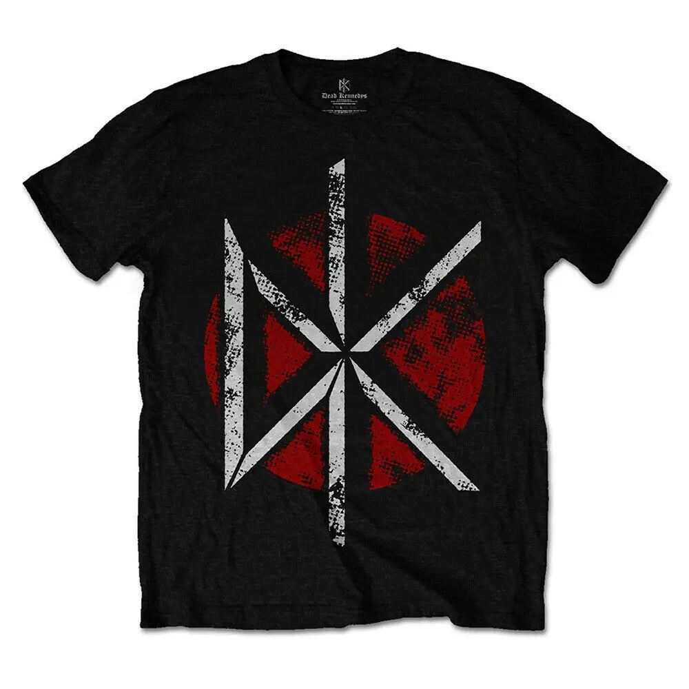 

Official Dead Kennedys T Shirt Logo Black Mens Classic Punk Rock Tee New