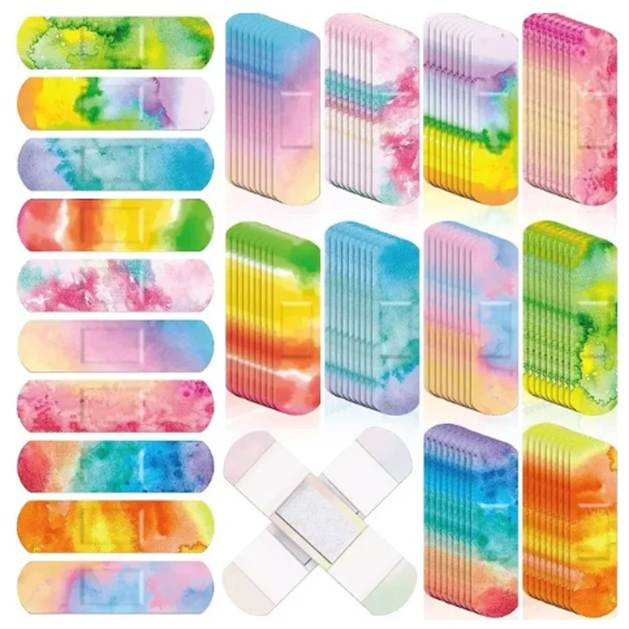 Мультяшные Бинты Для Детей И Взрослых Водостойкий Клейкий Пластырь Ран Лента