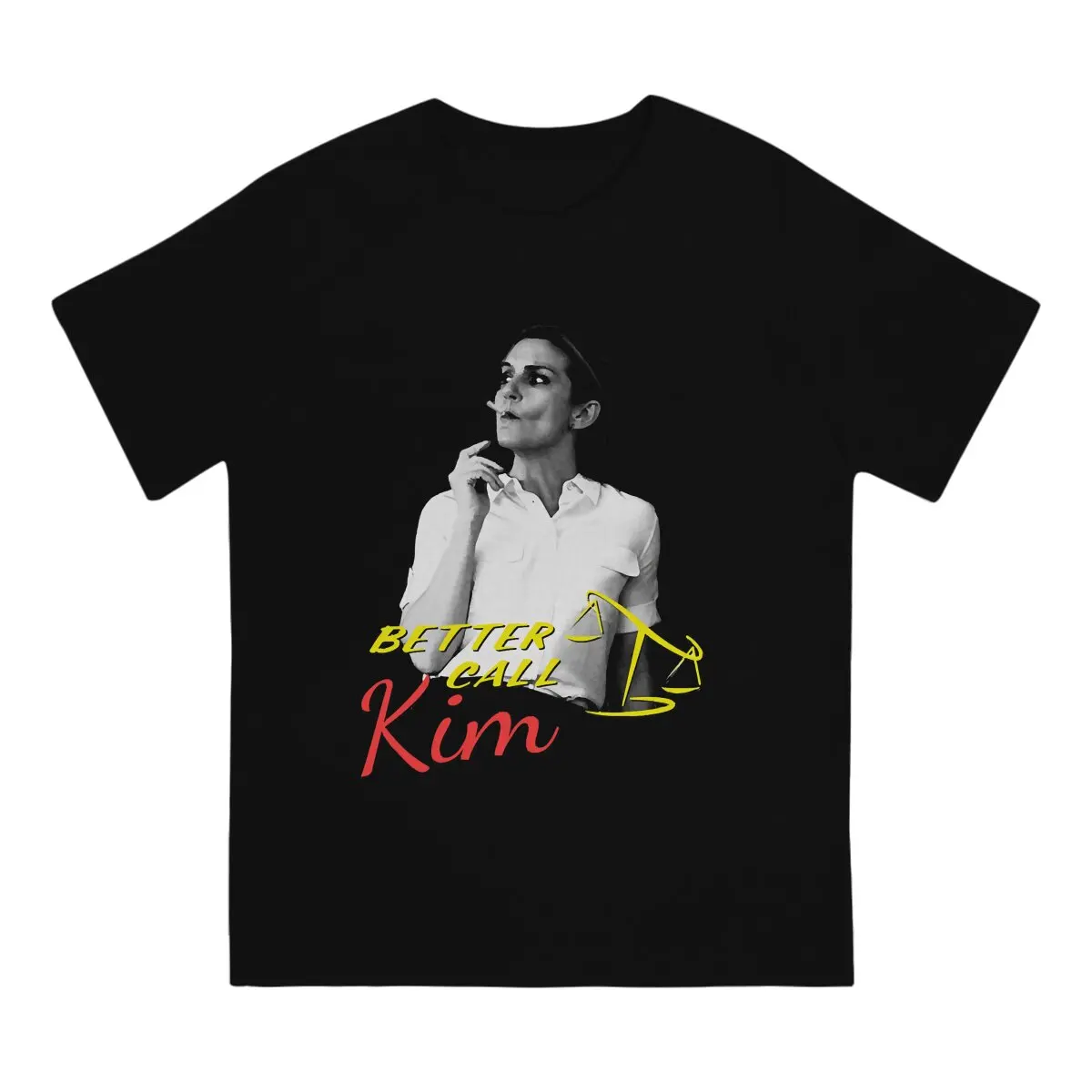 

Men's Kim Print Classic T Shirts Better Call Saul Jimmy TV Cotton Clothes Funny Short Sleeve Round Neck Tee Shirt Present