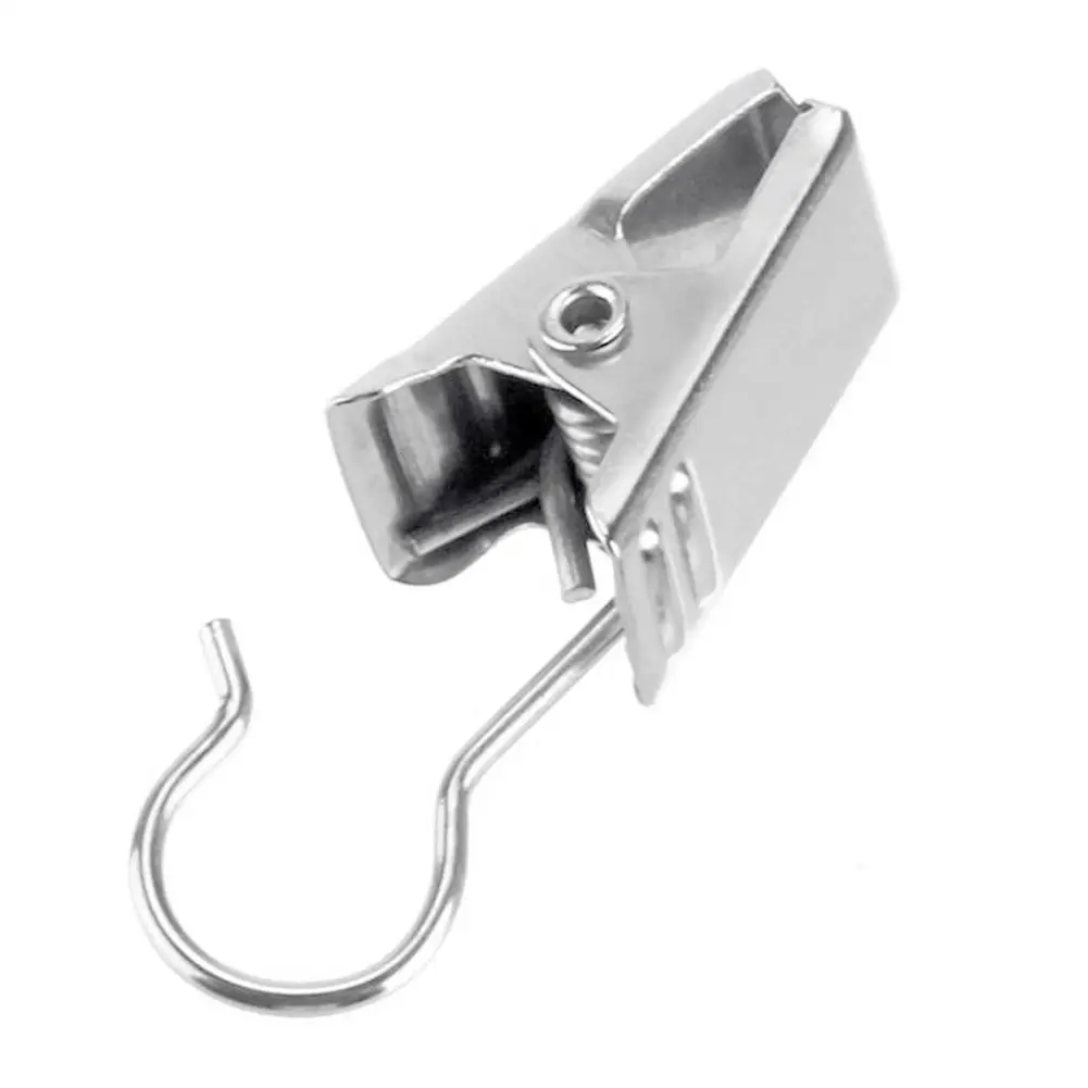 

10 шт. крепкие прочные зажимы для оконных занавесок, железная драпировка, драпировочные зажимы, держатель, аксессуары для окон дома