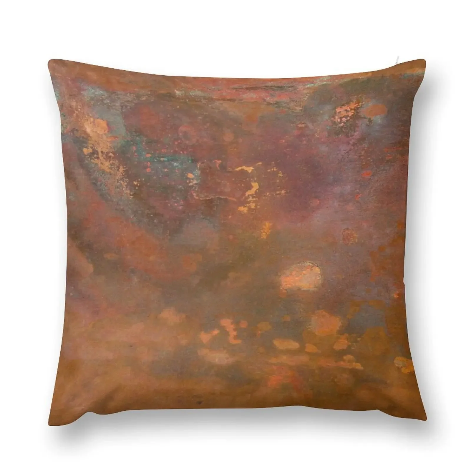 Медная подушка Patina III декоративная эластичный чехол для дивана прямоугольная