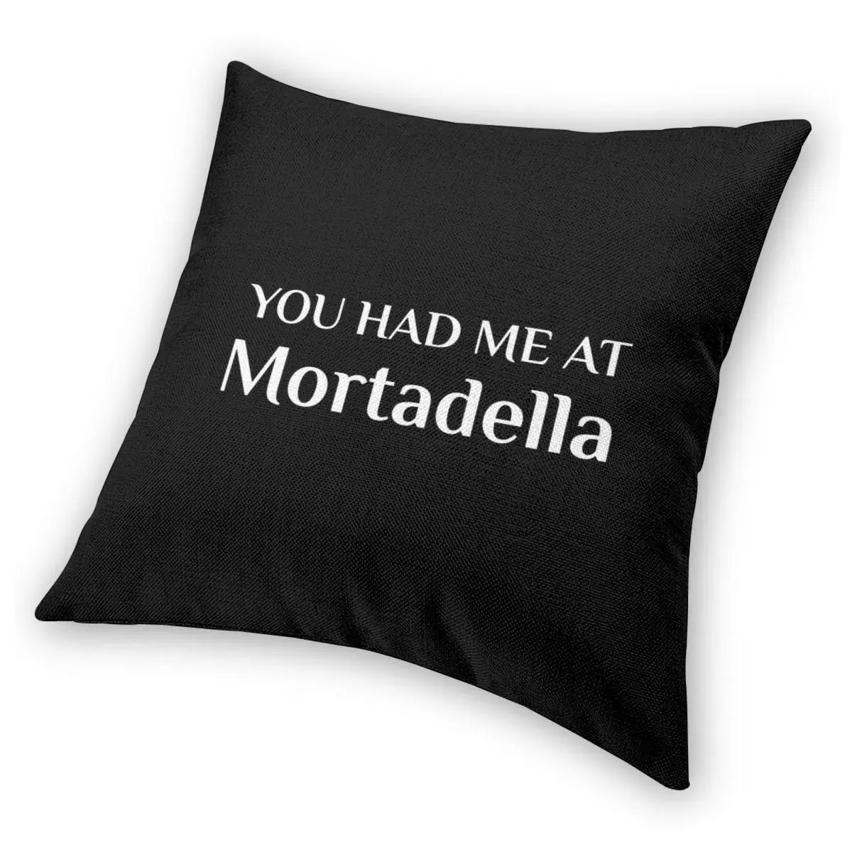 Забавный квадратный чехол для подушки мортаделла полиэстеровый льняной