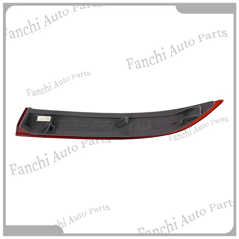 Фото Для BMW X5 E70 35dX 35iX 50iX 2010-2013: задний бампер, отражатель, красный светоотражающий элемент, предупреждающая полоса, 63147240997, 63147240998, высокое качество №4