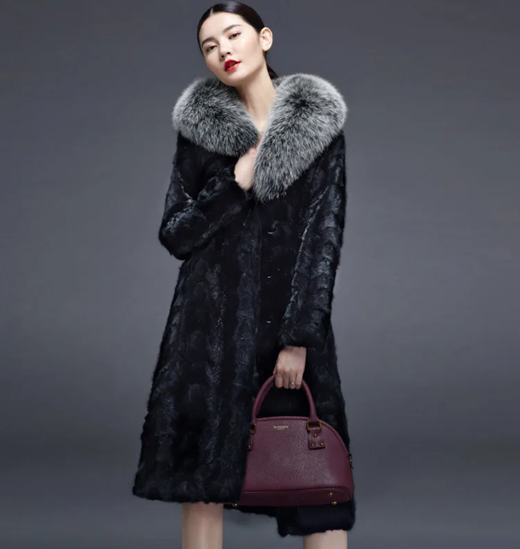 New Arrival Women Jacket Jackets Fur Thick Winter Office Lady Other Fur Yes Real Fur Canada
